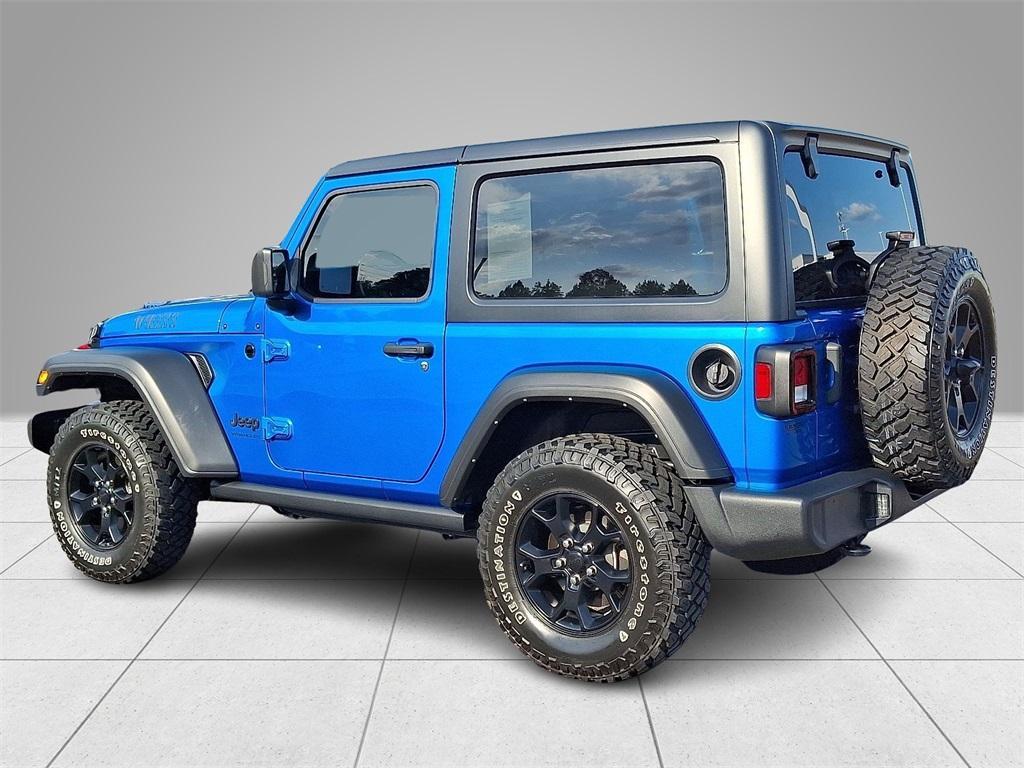 used 2022 Jeep Wrangler car, priced at $32,963