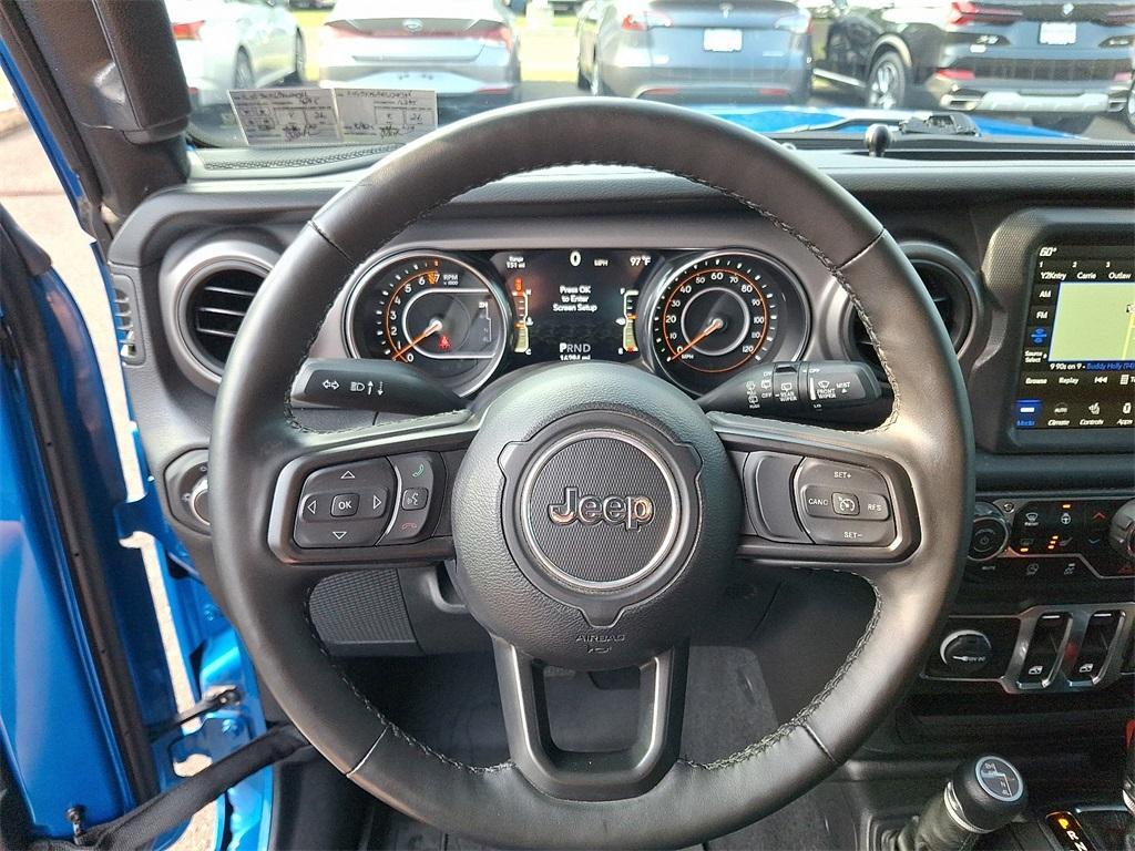 used 2022 Jeep Wrangler car, priced at $32,963