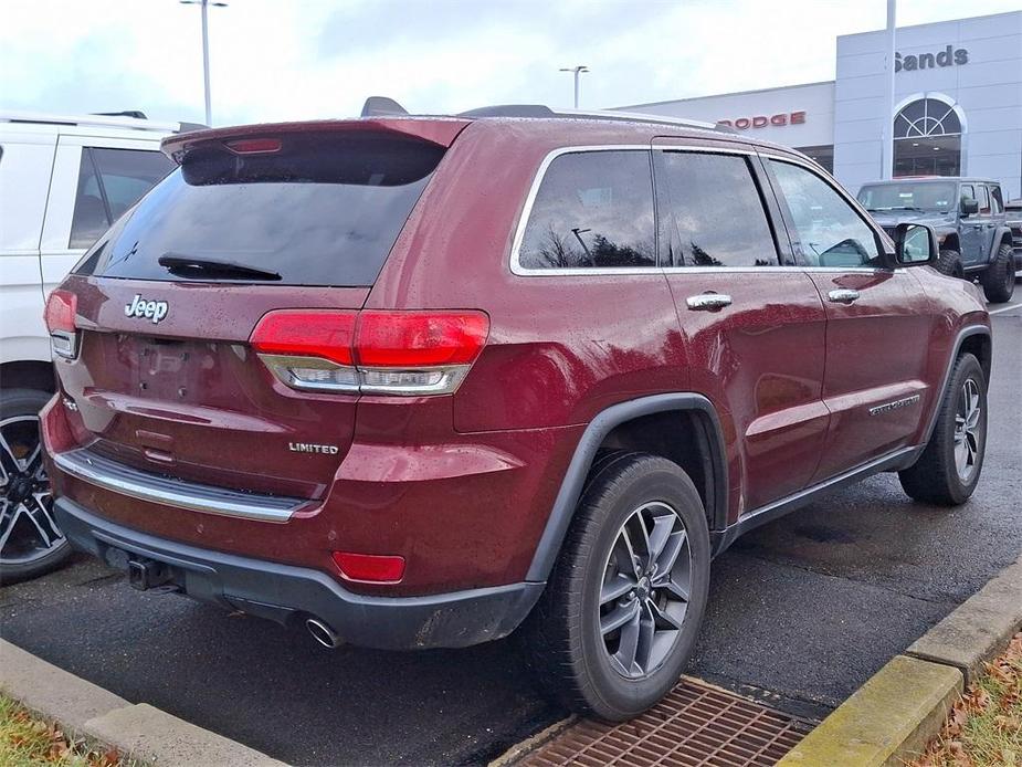 used 2017 Jeep Grand Cherokee car, priced at $15,784