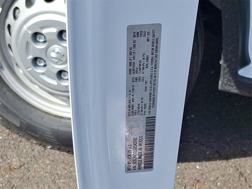 new 2025 Ram ProMaster 2500 car, priced at $51,547
