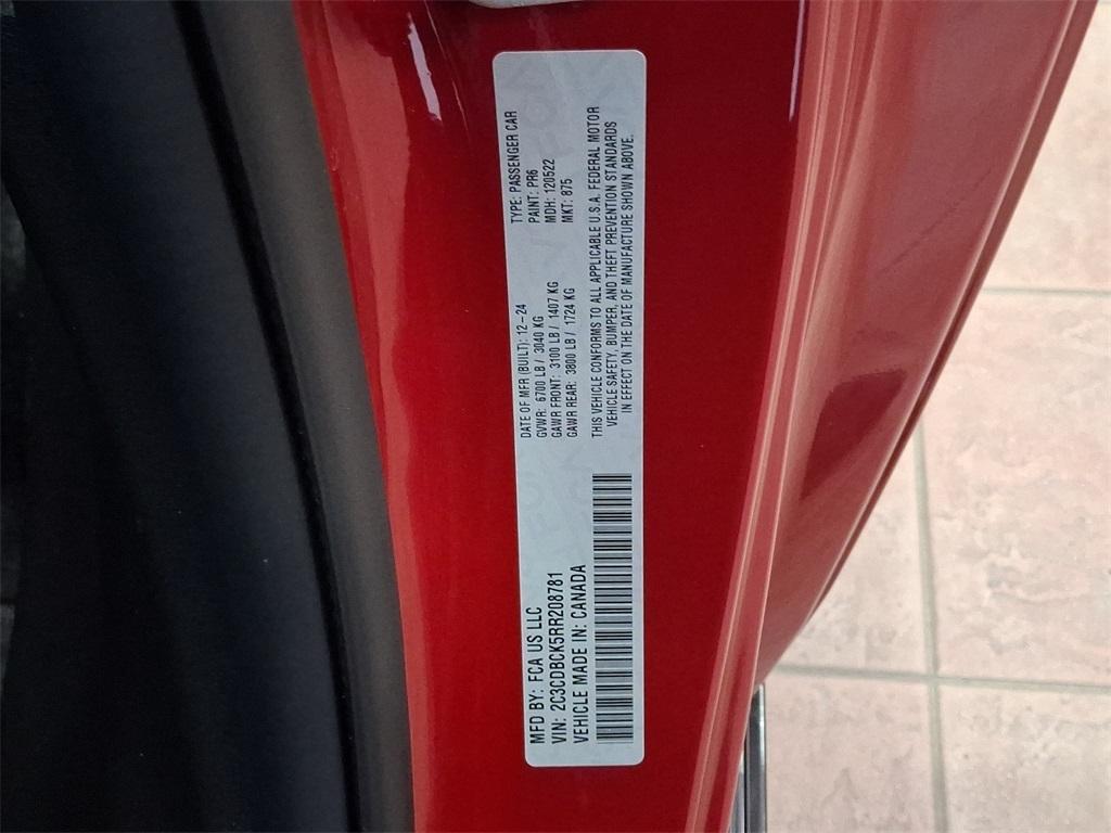 new 2024 Dodge Charger Daytona car, priced at $52,785