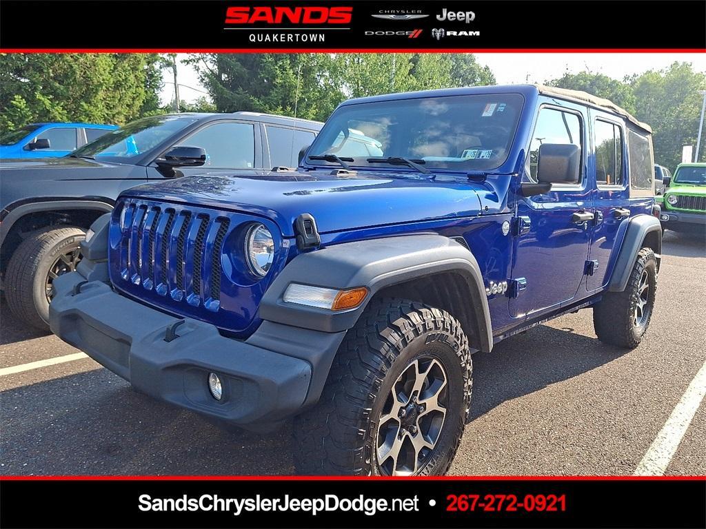 used 2018 Jeep Wrangler Unlimited car, priced at $20,510