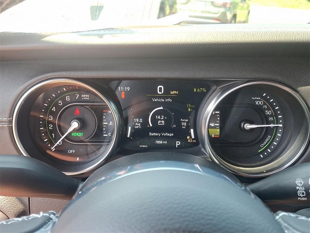used 2023 Jeep Wrangler 4xe car, priced at $35,990