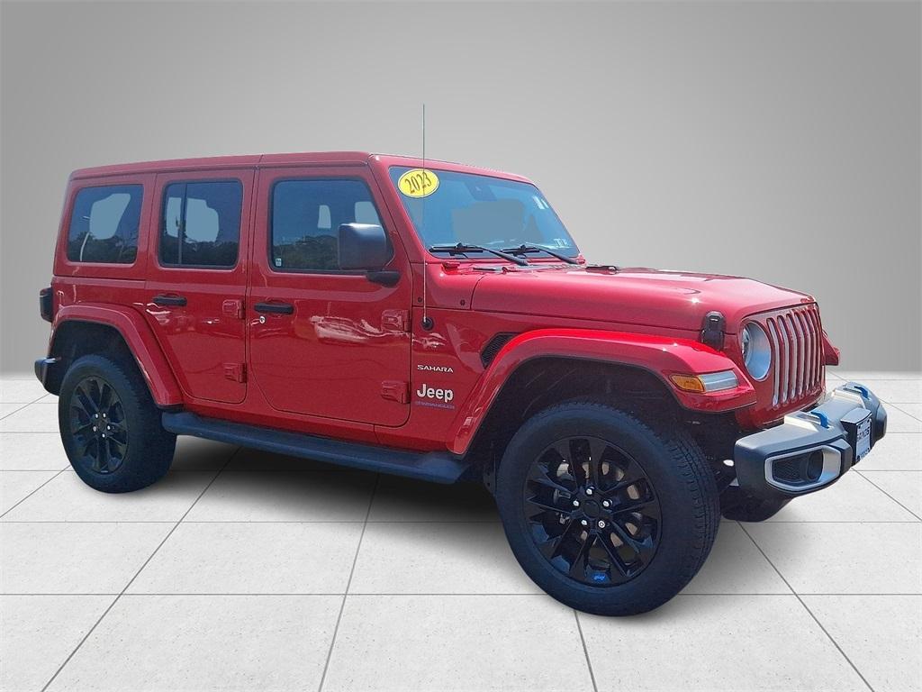 used 2023 Jeep Wrangler 4xe car, priced at $35,990