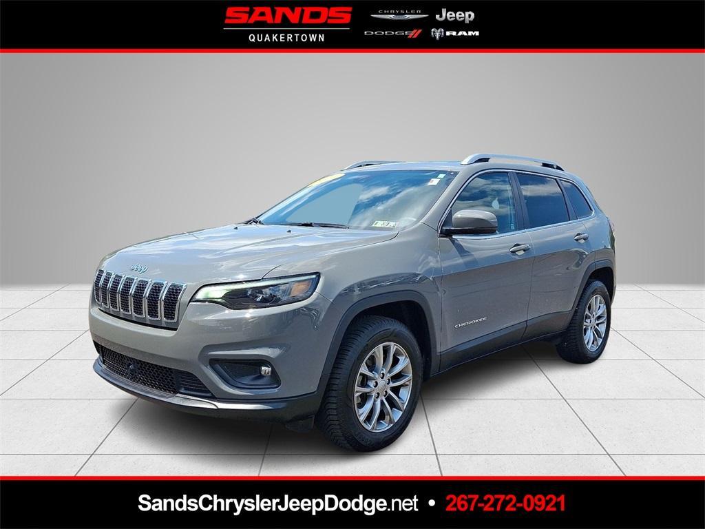 used 2021 Jeep Cherokee car, priced at $22,939