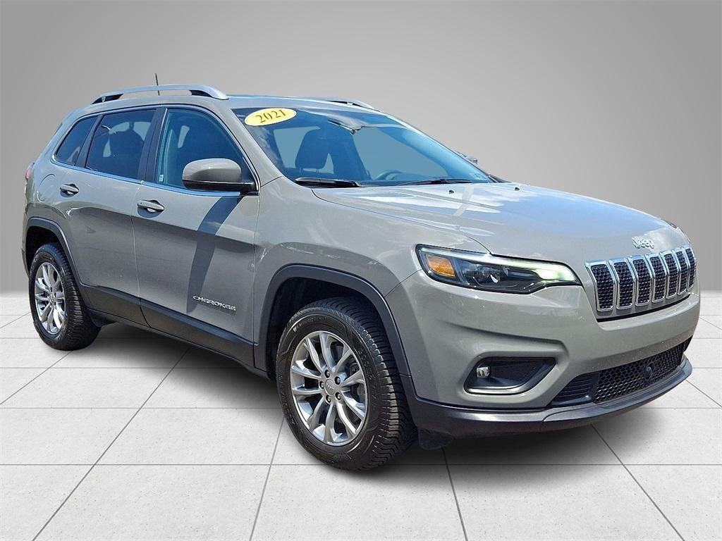 used 2021 Jeep Cherokee car, priced at $22,939