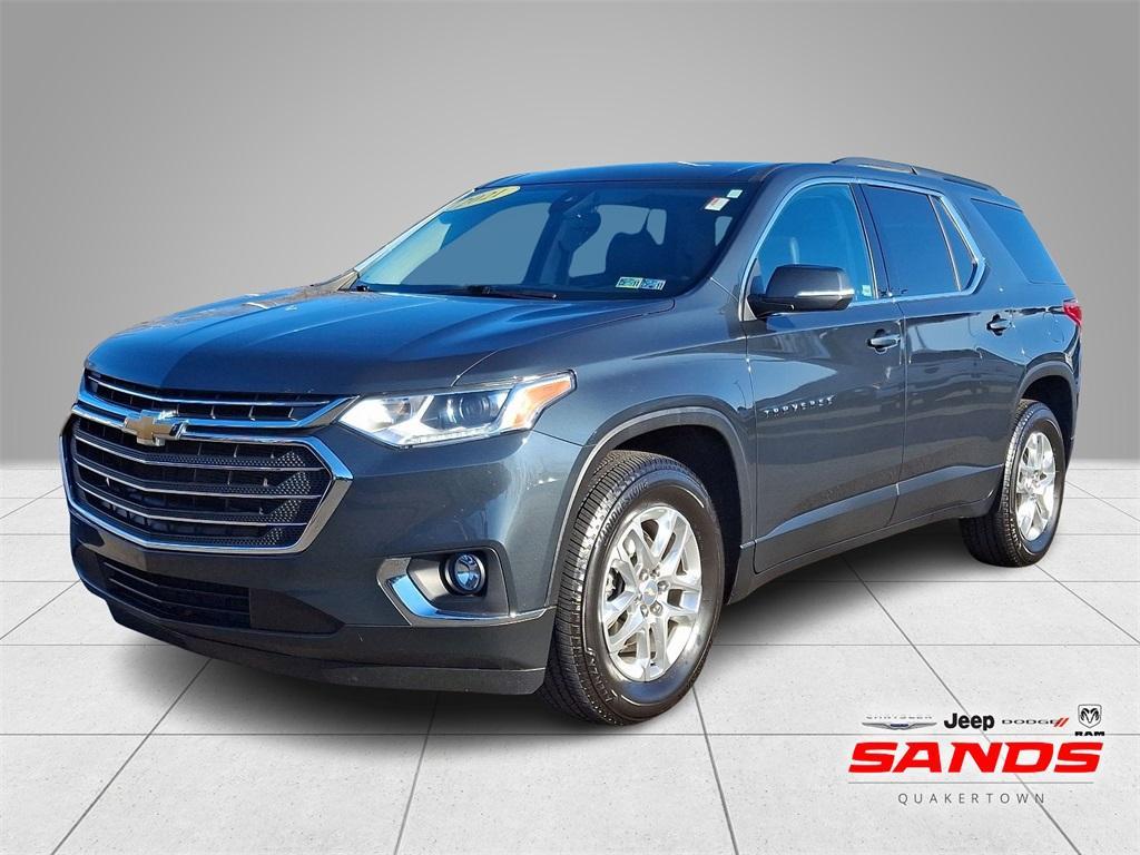 used 2021 Chevrolet Traverse car, priced at $27,990