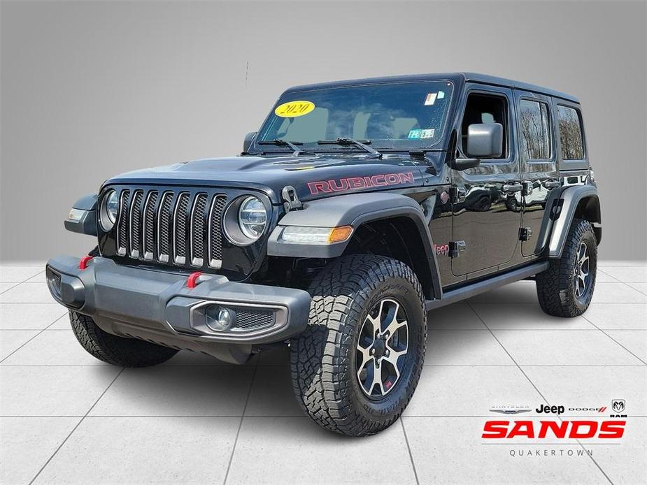 used 2020 Jeep Wrangler Unlimited car, priced at $37,590