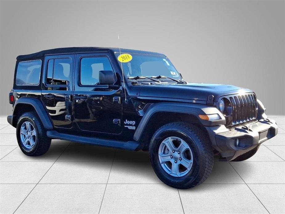 used 2018 Jeep Wrangler Unlimited car, priced at $27,041