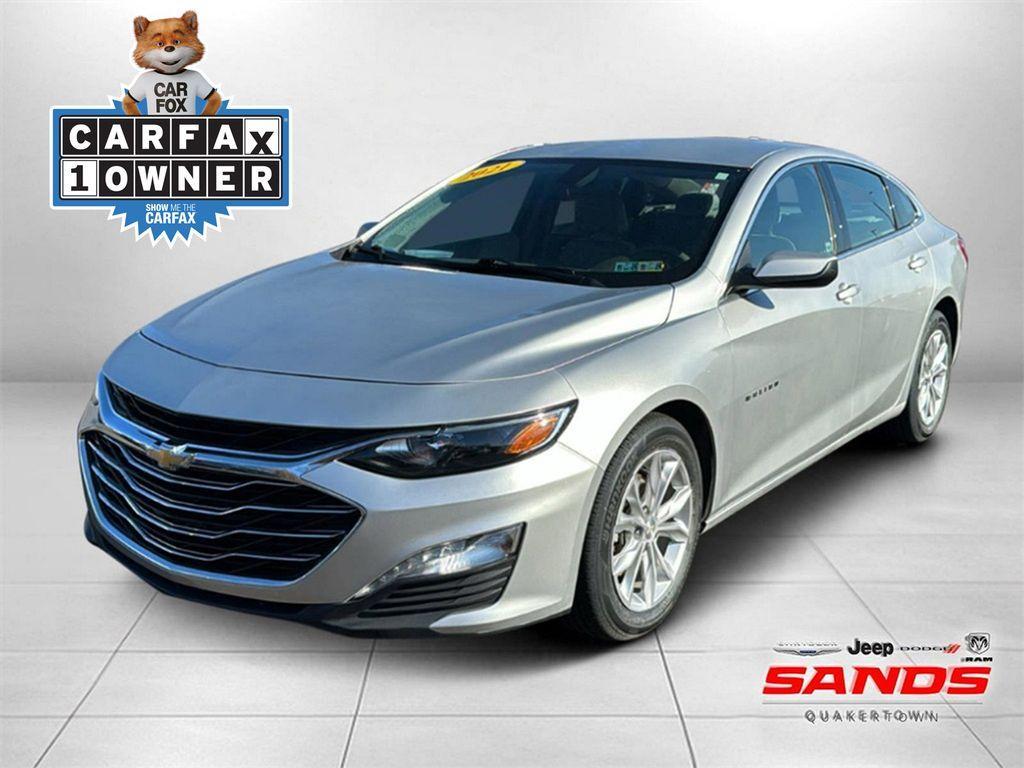 used 2021 Chevrolet Malibu car, priced at $16,384