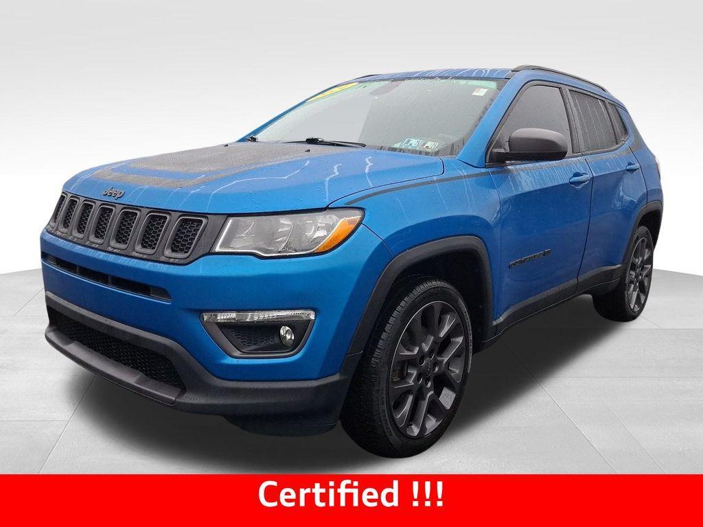 used 2021 Jeep Compass car, priced at $21,990