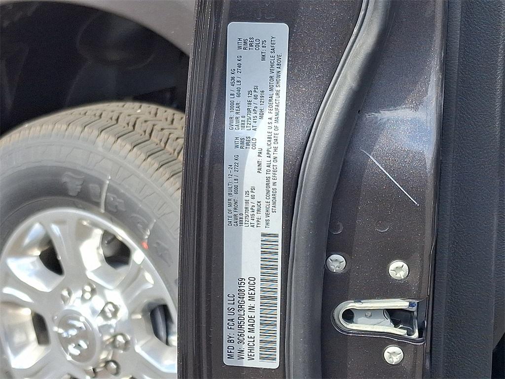 new 2024 Ram 2500 car, priced at $78,020