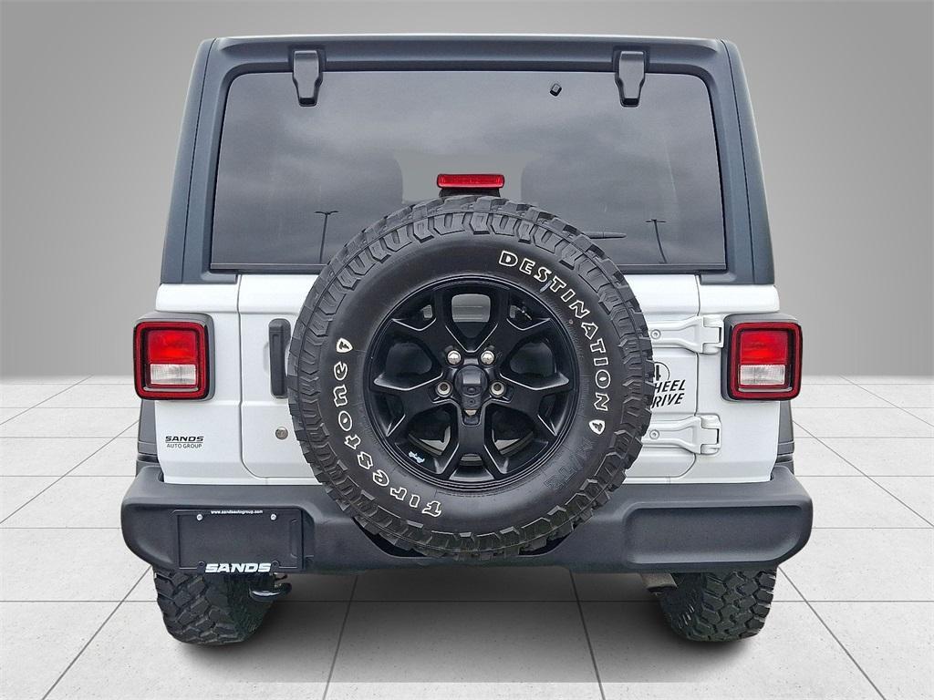 used 2021 Jeep Wrangler Unlimited car, priced at $31,997