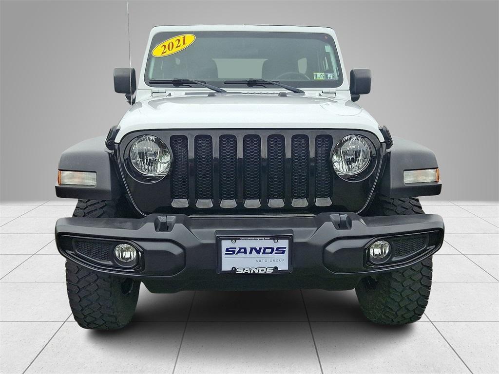used 2021 Jeep Wrangler Unlimited car, priced at $31,997