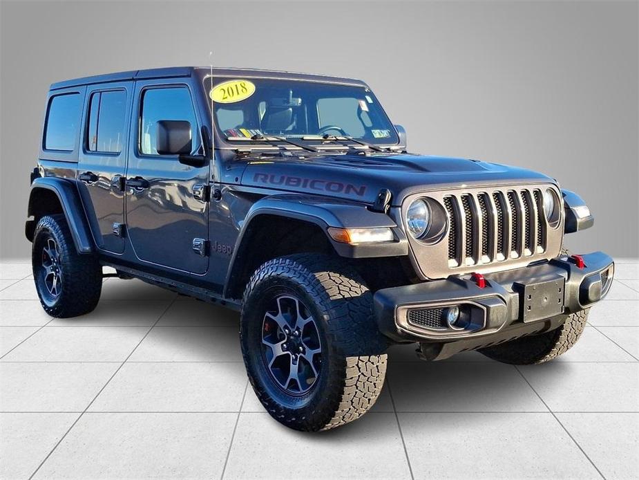 used 2018 Jeep Wrangler Unlimited car, priced at $28,952