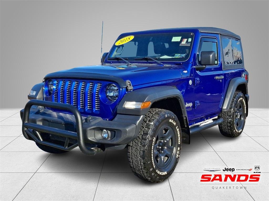 used 2018 Jeep Wrangler car, priced at $22,899