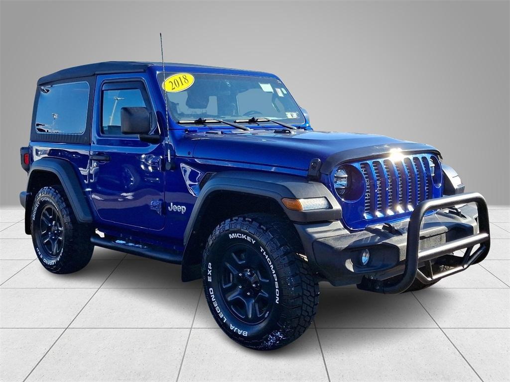 used 2018 Jeep Wrangler car, priced at $20,610