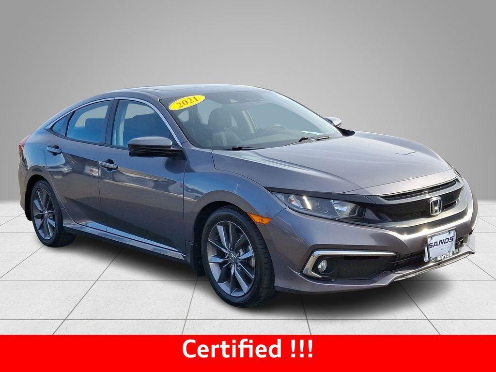 used 2021 Honda Civic car, priced at $20,999