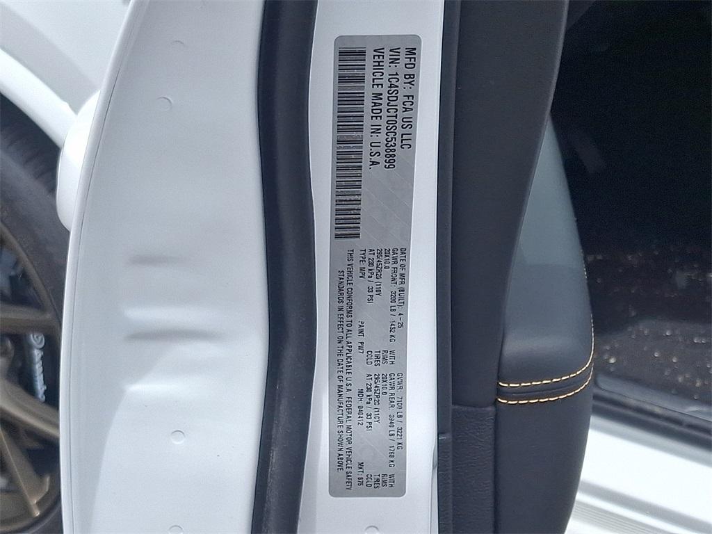 new 2025 Dodge Durango car, priced at $58,979