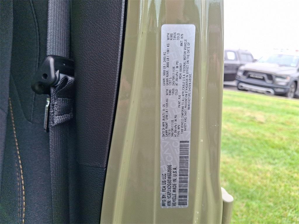 new 2025 Jeep Wrangler car, priced at $48,445