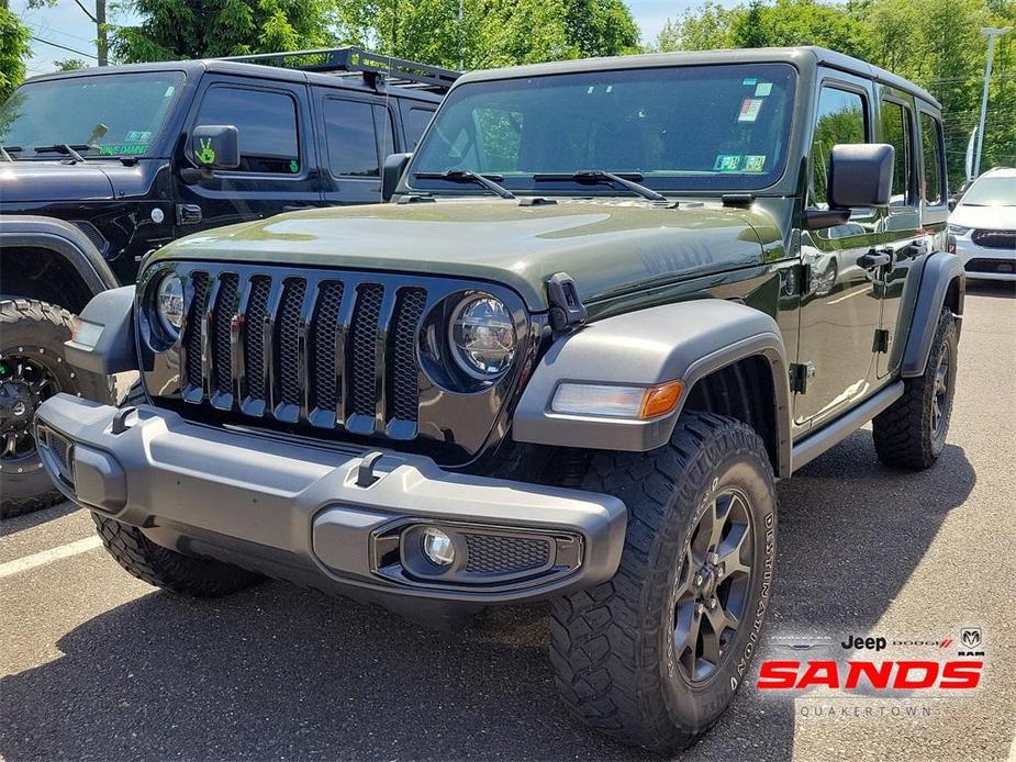 used 2021 Jeep Wrangler car, priced at $33,888