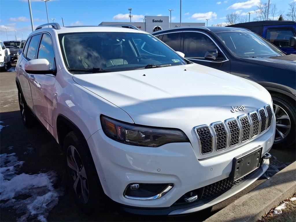 used 2021 Jeep Cherokee car, priced at $23,398