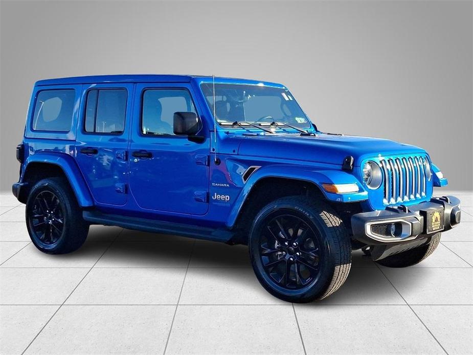 used 2021 Jeep Wrangler Unlimited 4xe car, priced at $31,902