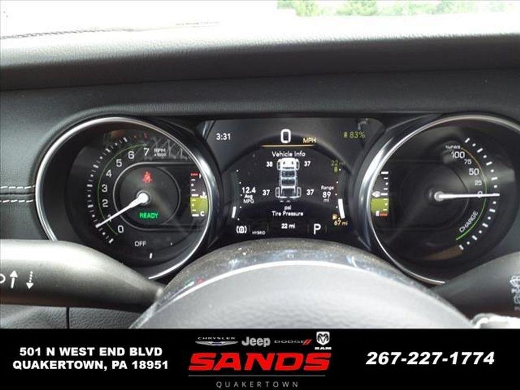new 2023 Jeep Wrangler 4xe car, priced at $55,697