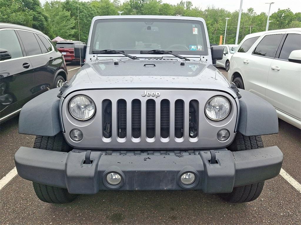 used 2015 Jeep Wrangler Unlimited car, priced at $17,593
