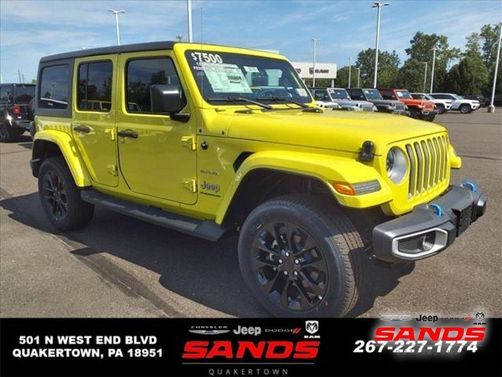 new 2023 Jeep Wrangler 4xe car, priced at $57,601