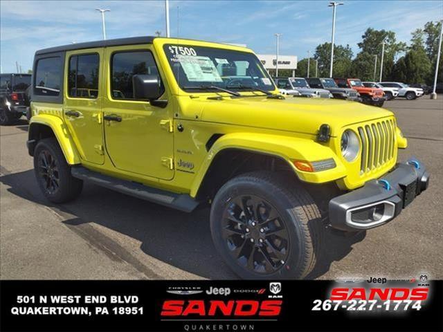 new 2023 Jeep Wrangler 4xe car, priced at $58,990