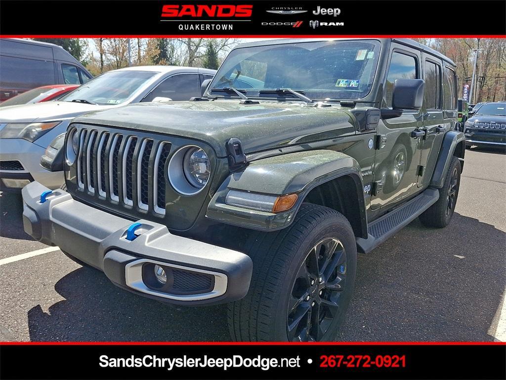 used 2023 Jeep Wrangler 4xe car, priced at $33,900