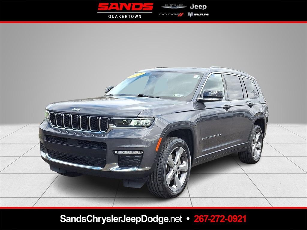 used 2022 Jeep Grand Cherokee L car, priced at $33,856