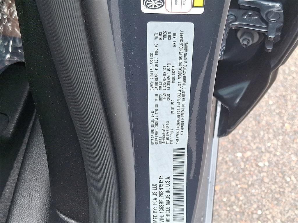 new 2025 Ram 1500 car, priced at $67,979