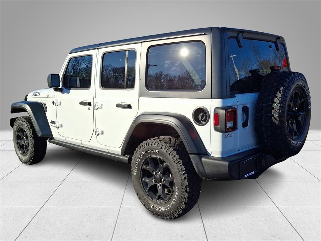 used 2021 Jeep Wrangler Unlimited car, priced at $29,074