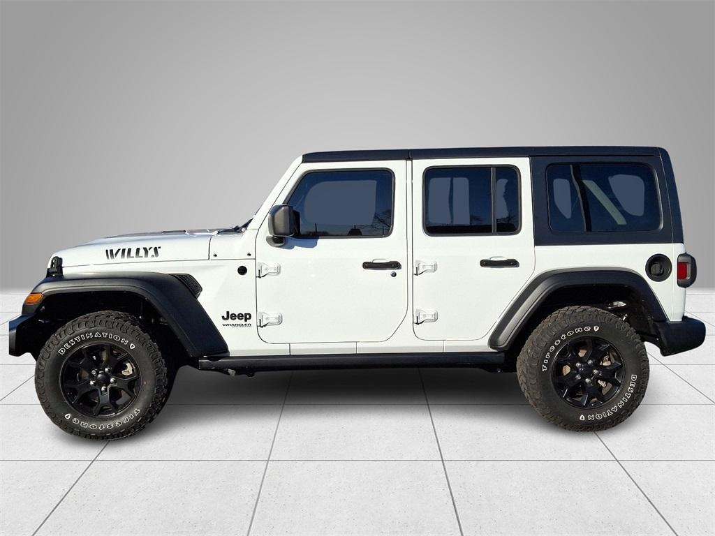 used 2021 Jeep Wrangler Unlimited car, priced at $29,074