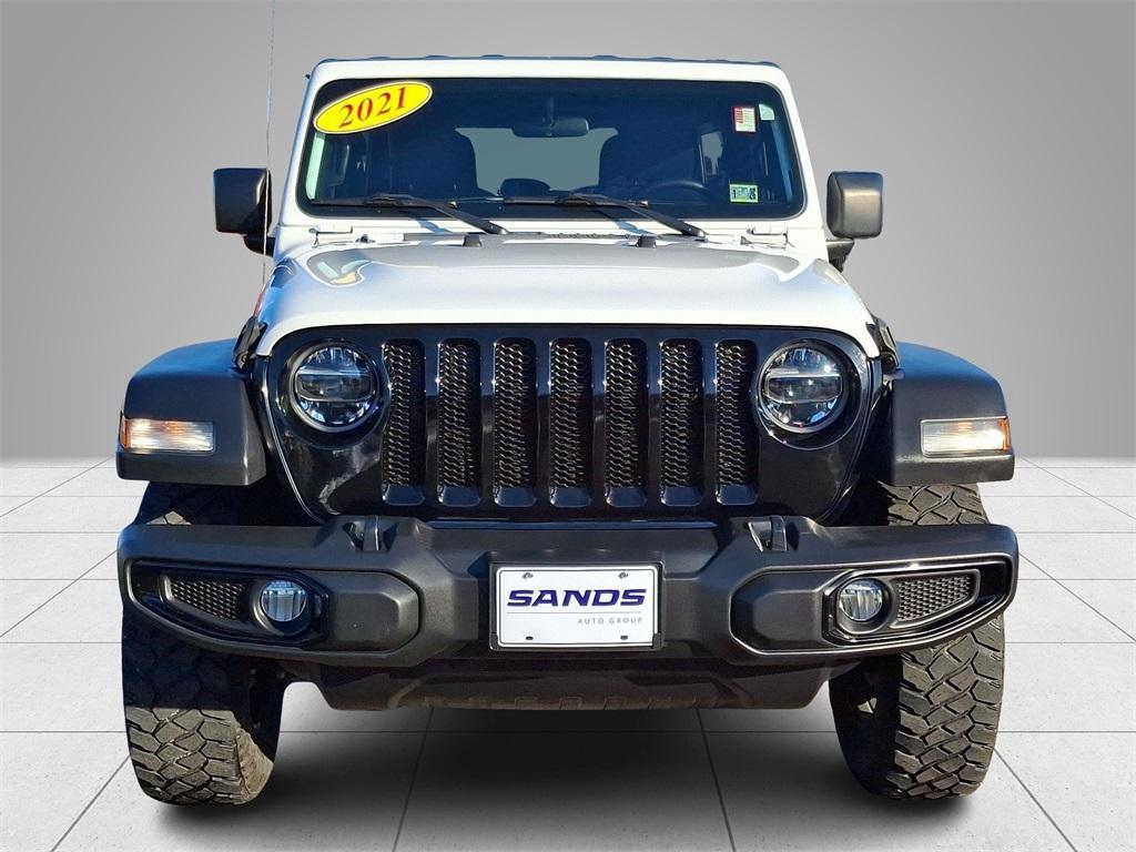 used 2021 Jeep Wrangler Unlimited car, priced at $29,074