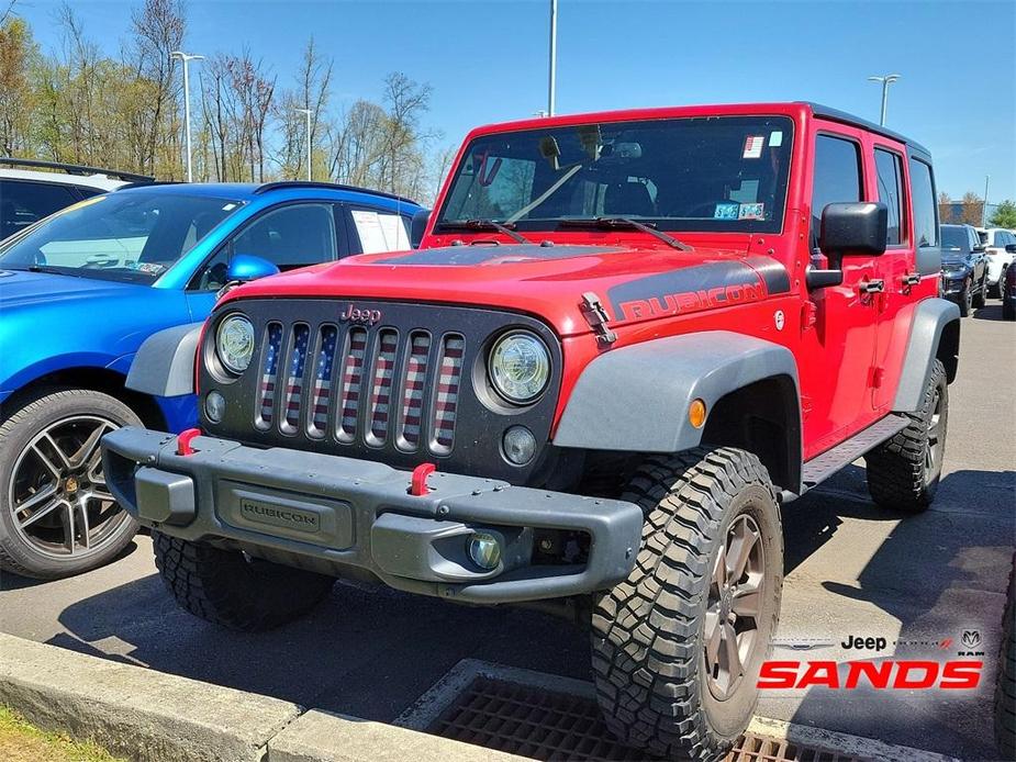 used 2018 Jeep Wrangler JK Unlimited car, priced at $33,998