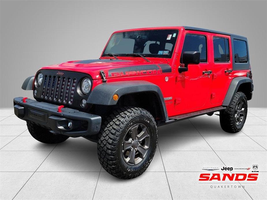 used 2018 Jeep Wrangler JK Unlimited car, priced at $31,981