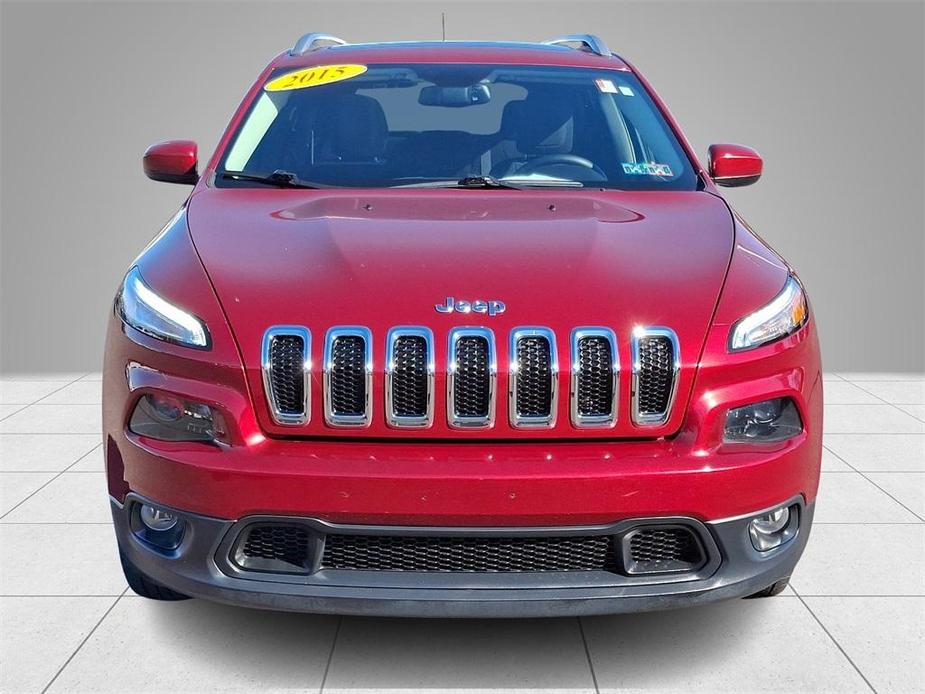 used 2015 Jeep Cherokee car, priced at $15,912