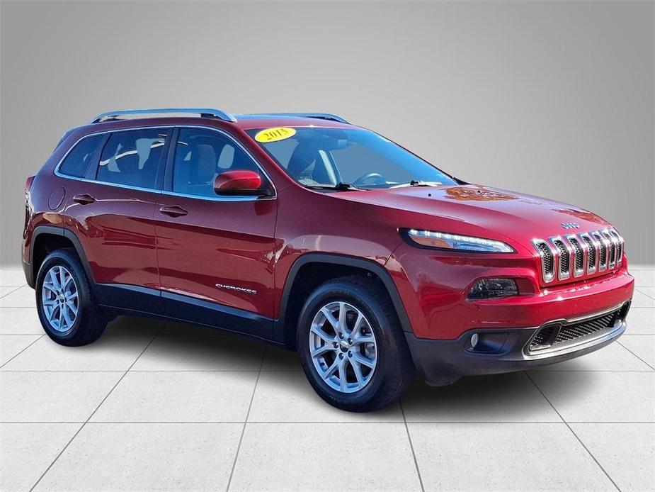 used 2015 Jeep Cherokee car, priced at $15,912