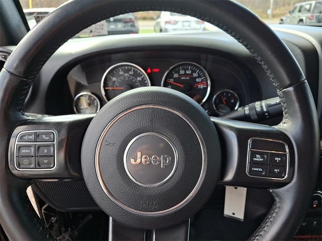 used 2017 Jeep Wrangler Unlimited car, priced at $19,980