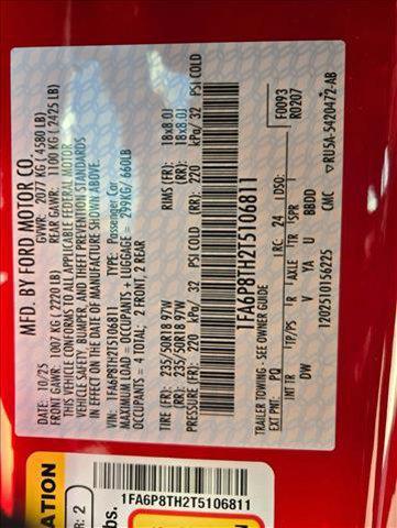 new 2026 Ford Mustang car, priced at $32,991