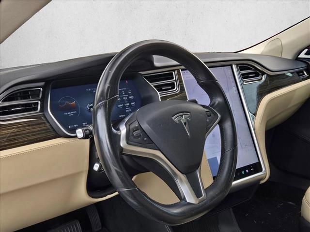 used 2015 Tesla Model S car, priced at $16,991