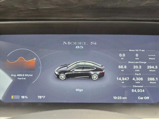 used 2015 Tesla Model S car, priced at $16,991