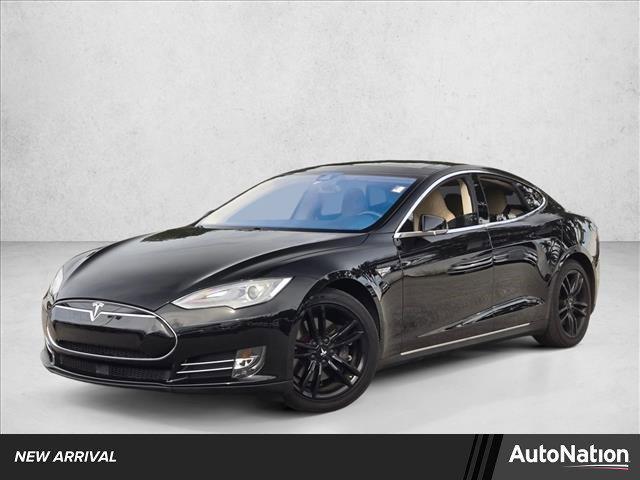 used 2015 Tesla Model S car, priced at $16,991