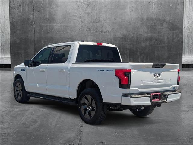 new 2025 Ford F-150 Lightning car, priced at $63,672