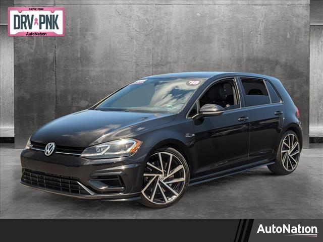 used 2018 Volkswagen Golf R car, priced at $23,699