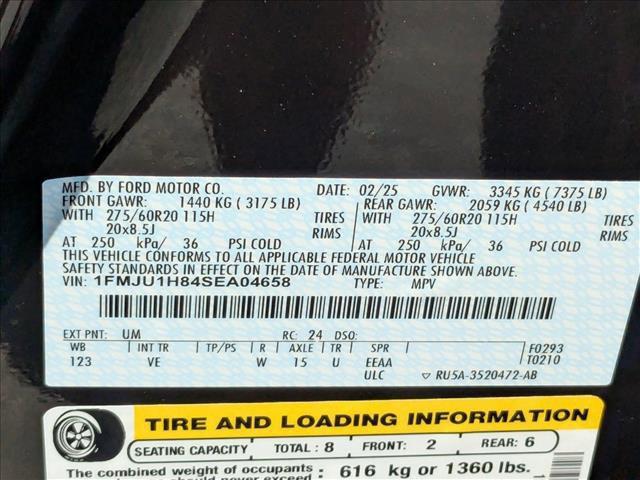 new 2025 Ford Expedition car, priced at $62,991
