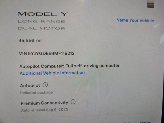 used 2021 Tesla Model Y car, priced at $27,981